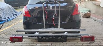Predám nosič na ťažné zariadenie na 2 bicykle sklapatelny