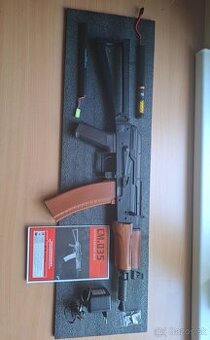Airsoft AK-74U CYMA Drevo/Kov