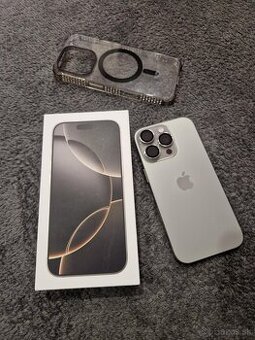 Iphone 16 pro Natural Titanium