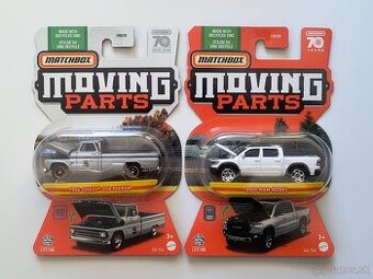 Matchbox Moving Parts - Chevy C10 Pickup, RAM Rebel