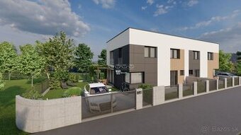 NOVOSTAVBA_4 izb. rodinný dom "A" v radovej zástavbe /140