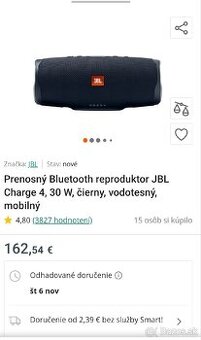 reproduktor JBL charge 4