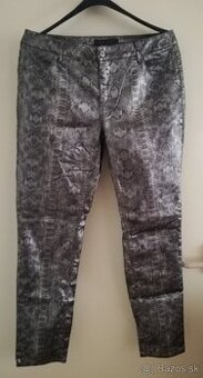 KÖN & MÖN extravagantné pánske nohavice, hadí vzor