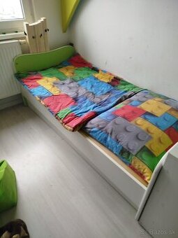 DETSKÁ POSTEĽ S ÚLOŽNÝM BOXOM 180x80