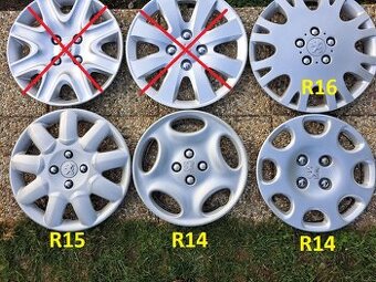 PUKLICE PEUGEOT R14, R15, R16