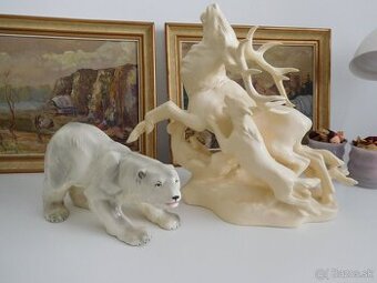 Štvanica / Medveď polárny  strožitné predmety,