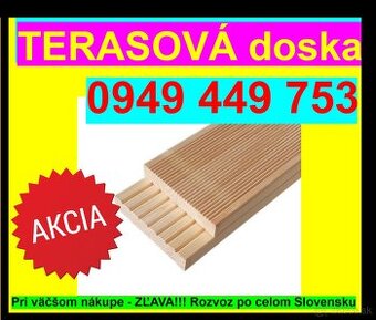 #22 Terasová doska, 28mm, A/AB kvalita, SKLADOM 0949 449 753