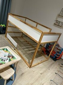 Obojstranná detská poschodová posteľ Ikea Kura