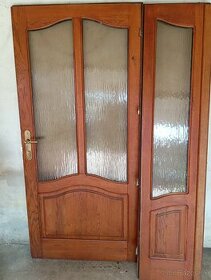 Drevené vchodové dvere - 1