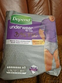 Depend underwear for men