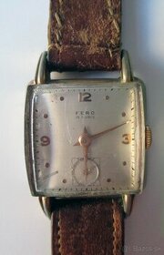Vintage náramkové hodinky FERO 15 RUBIS – 1960-te roky