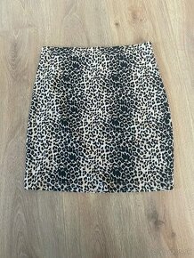 Leopardia mini sukňa F&F