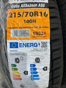 Celorocne pneu 215/70R16