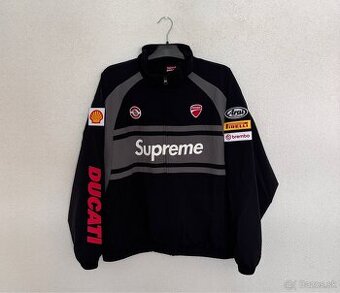 Supreme Black Ducati Jakcet