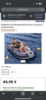 Nafukovací čln značky Bestway Nový