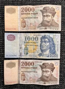 bankovky forint