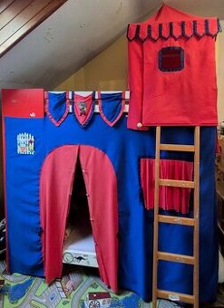 Detská poschodová posteľ