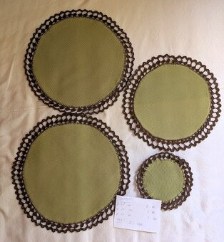 Starožitný obrus + obliečka + ostatné obrusy