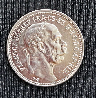 ☀️ 1 korona 1916, Rakúsko - Uhorsko, František Jozef I. ☀️