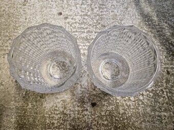 Predám krištáľové sklo na retro lampu