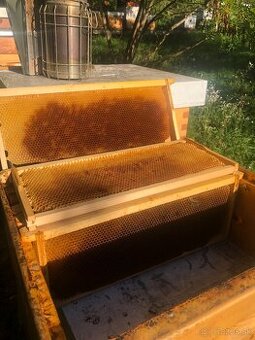 Včelie vystavané rámiky E (nízke B)