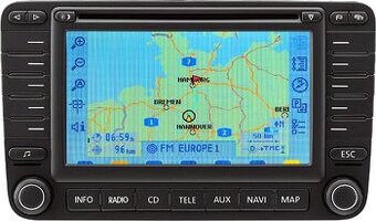 2 din radio vw MFD2 DVD