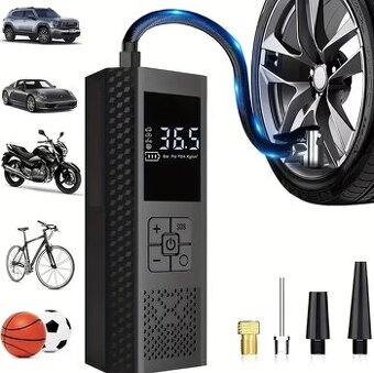 Auto kompresor nabíjací výkonný 150psi (10.34 bar)