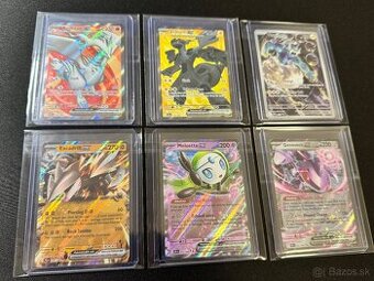 Pokemón MEGA balík 2x Full Art, 1x Illustration Rare, 3x EX