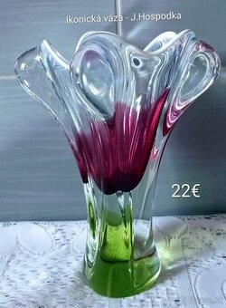Váza - hutné sklo