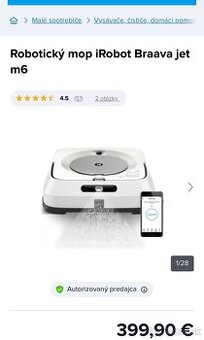 Roboticky mop iRobot braava jet m6