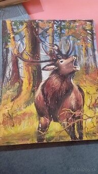 Ručne maľovaný obraz 1964