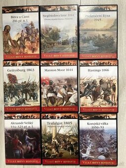 Kolekcia DVD veľké vojny histórie