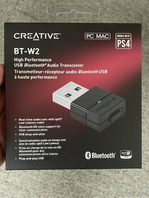 Creative BT-W2 Bluetooth audio vysielač Bluetooth verzie: 2.