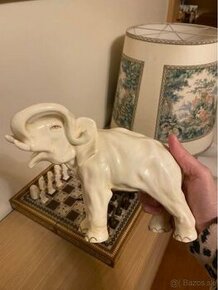 Porcelanovy slon cechoslovakia - 1