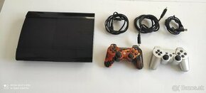 Ps3 super slim 500gb+hry