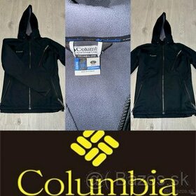 columbia black softshellova sportova panska bunda - 1