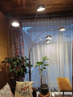 Stojaca lampa nerez