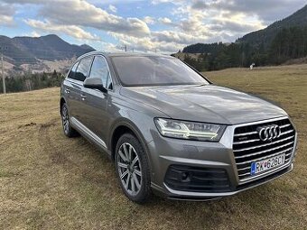 Audi Q7 S-line 3.0 TDI 200kw, DPH, výmena za traktorbáger