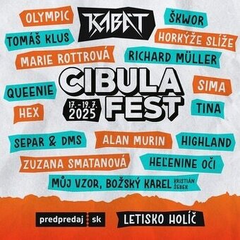 CIBULA FEST 2025 - Permanentka
