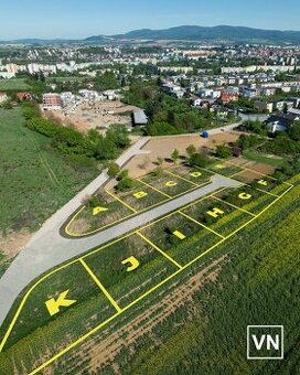 Lukratívne stavebné pozemky s IS v meste Prešov