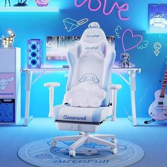 AutoFull x Cinnamoroll herná stolička – limitovaná edícia