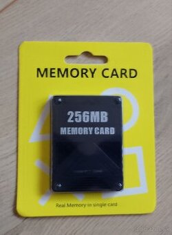 PS2 Memory Card 256mb nová nerozbalená playstation
