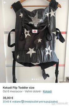 Nosic Kokadi Flip Toddler size od 6mes.