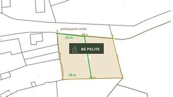 EXKLUZÍVNE Predaj pozemok na stavbu RD, cca 13 á, pekné pros