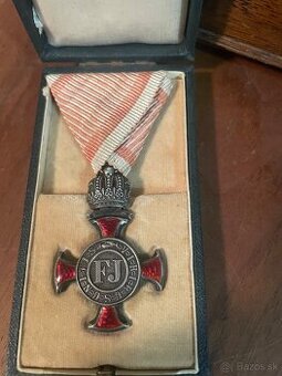 záslužný strieborný kríz 1849 FJ Rakúsko Uhorsko