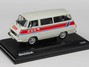 Model Škoda 1203 ČSA (Československé aerolínie), 1:43 Abrex - 1