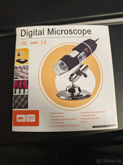 Digitálny mikroskop 1000x zoom USB