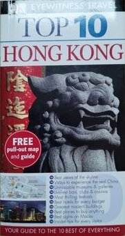 Hong Kong TOP 10+mapa, kniha ako nova