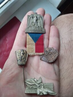 Sokolske odznaky.CSR