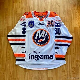 Hokejový dres HK Dukla Michalovce - Lukáš Škvarek #80